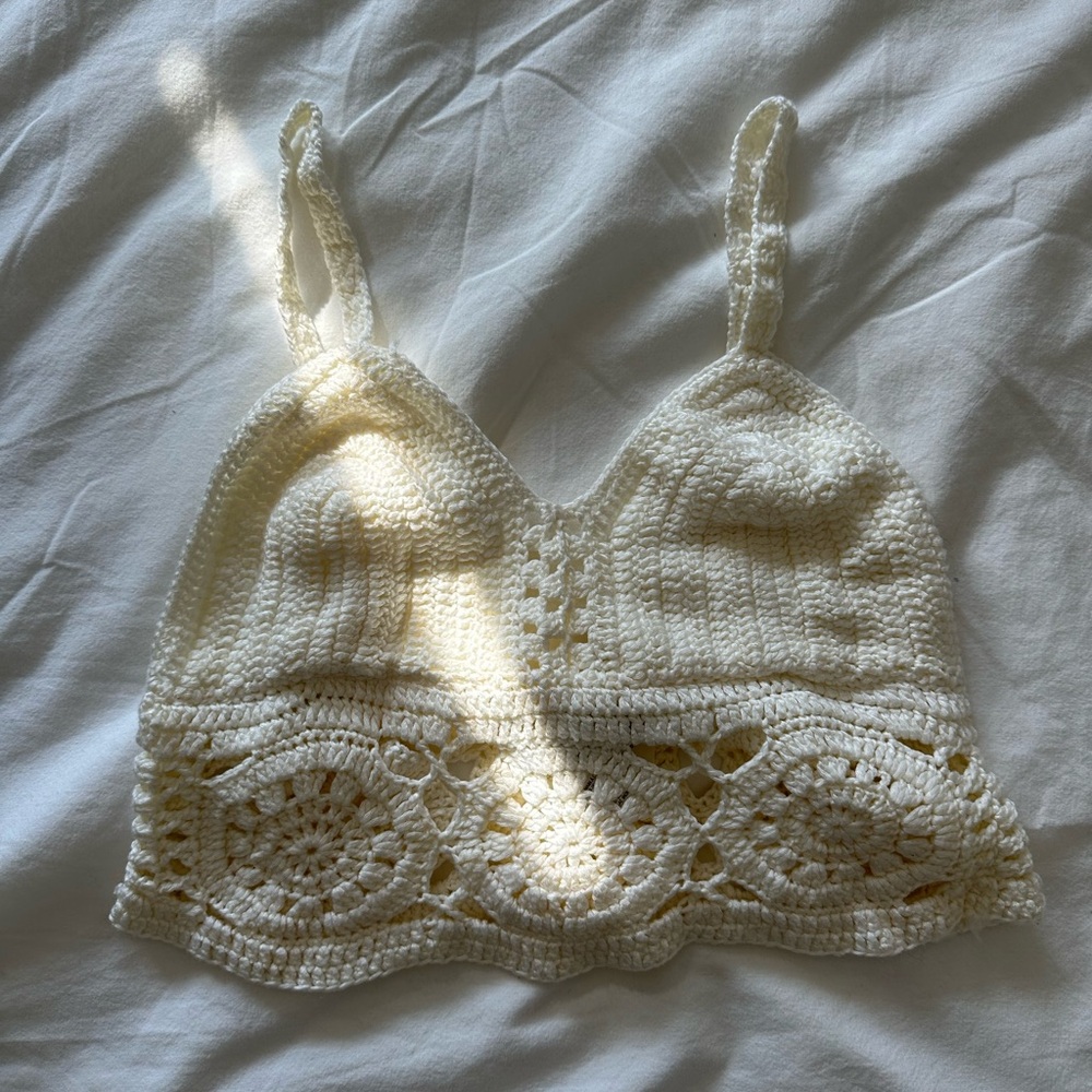 Crochet Lace Bralette Top